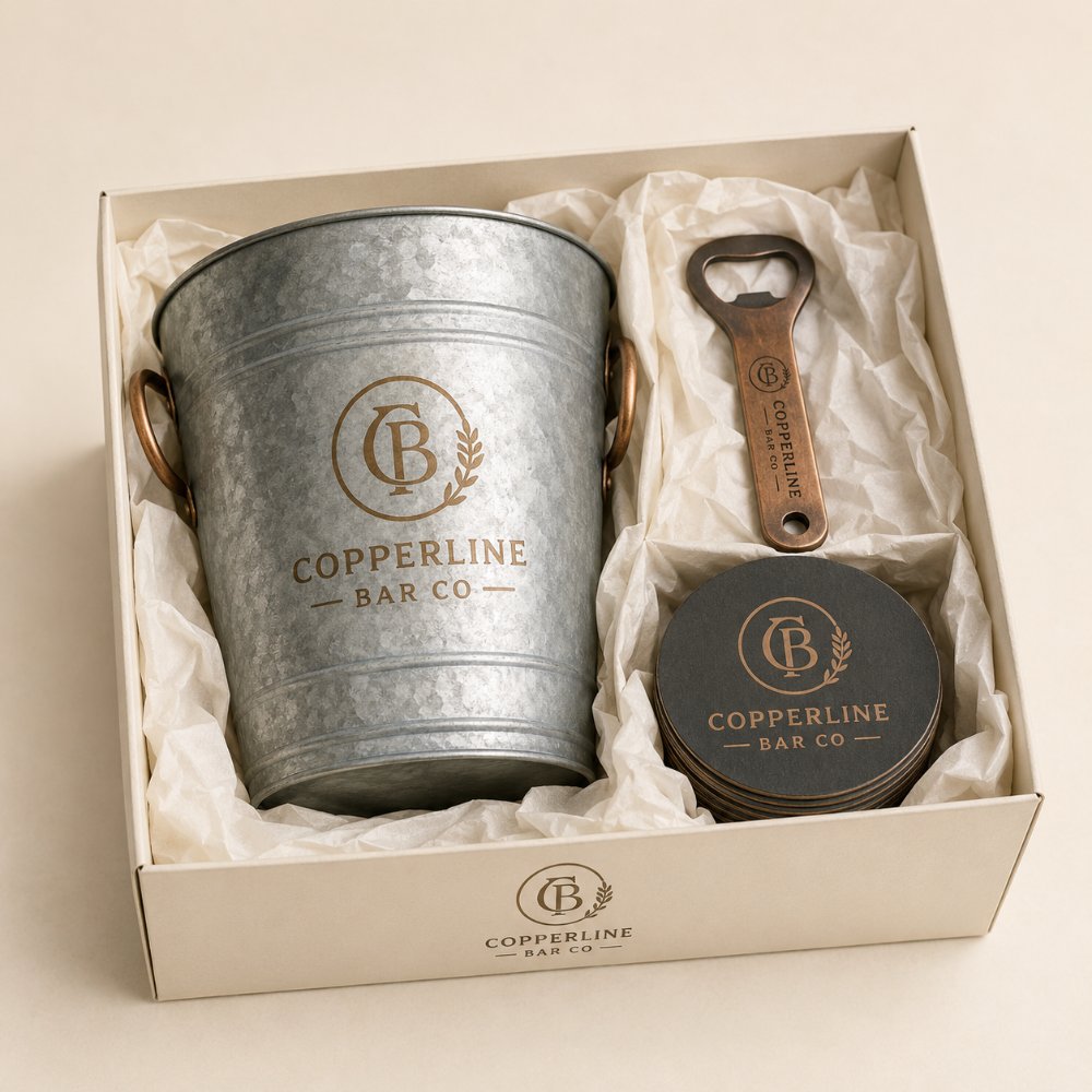 Beer bucket gift set