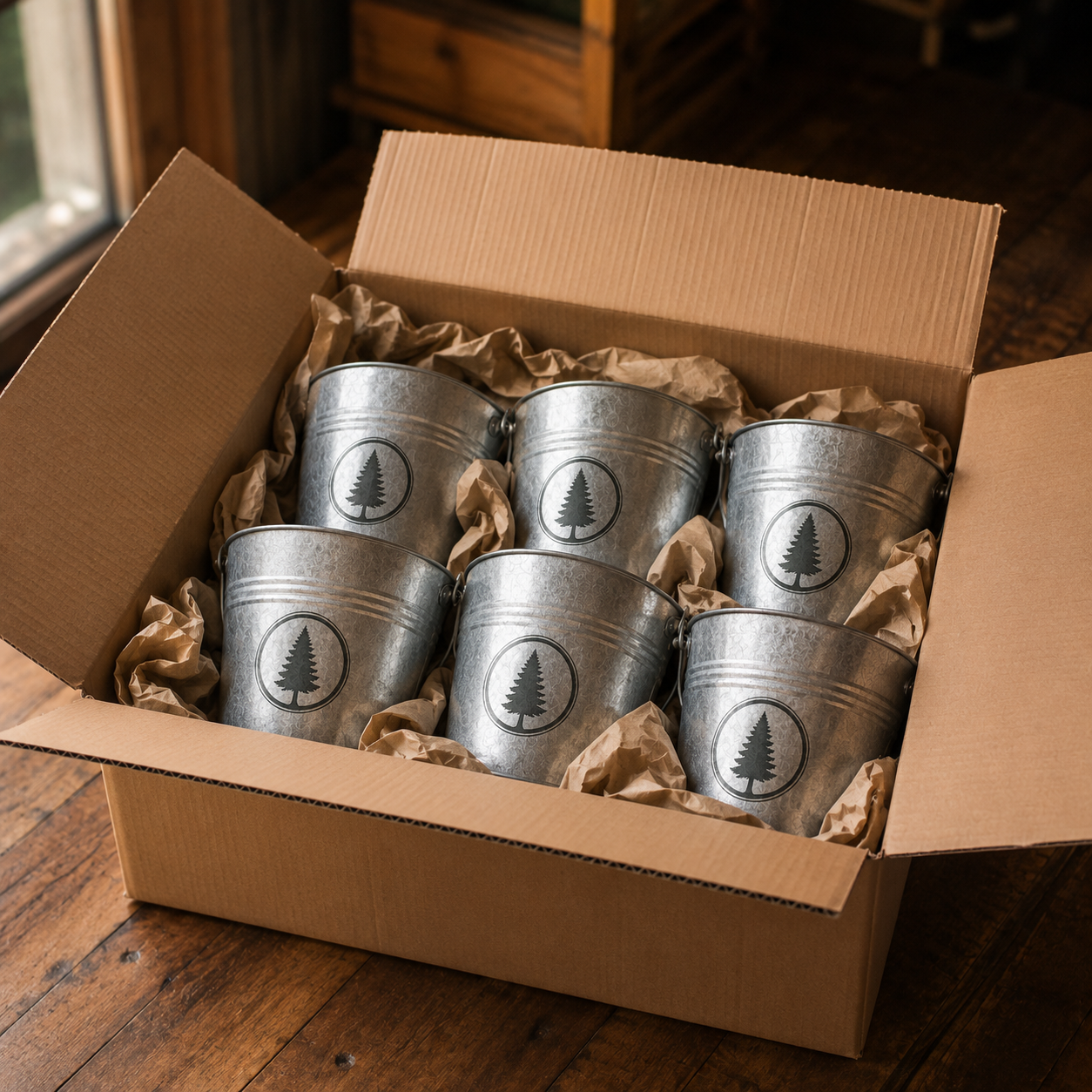 We ship your finished custom beer buckets