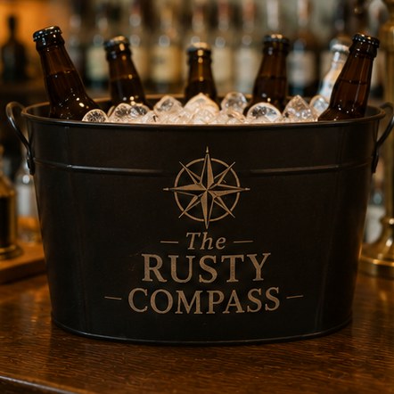 Custom beer buckets for bars and pubs