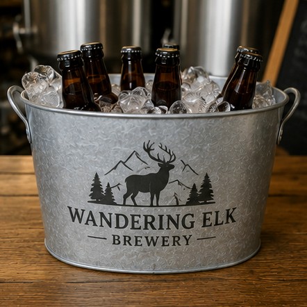 Custom beer buckets for breweries and taprooms