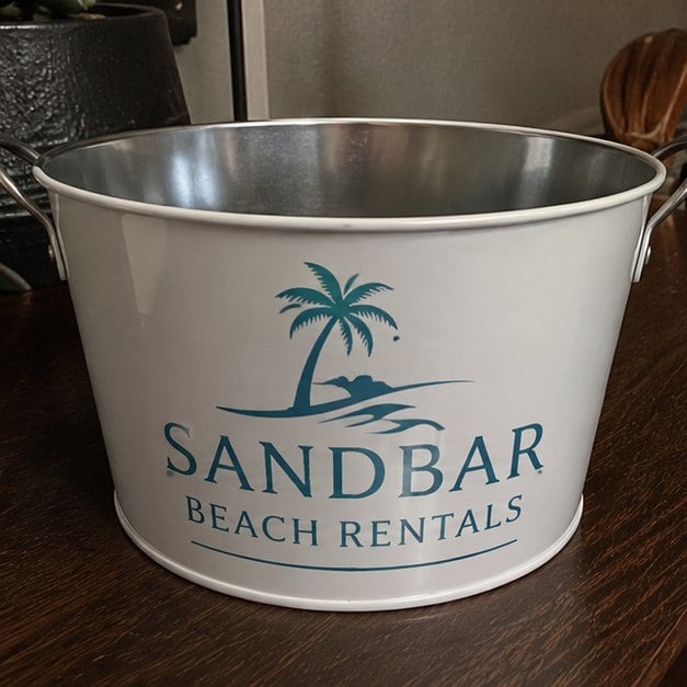 Custom ice buckets — customer photo