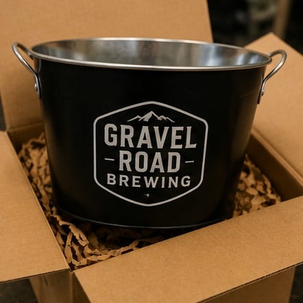 Personalized beer buckets for parties